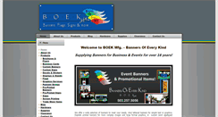 Desktop Screenshot of boeksigns.com